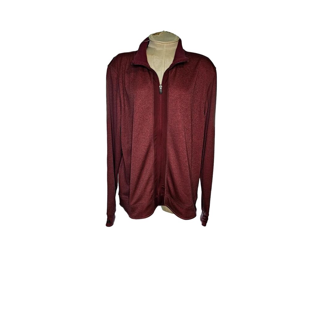 PGA mens golf zipper jacket size large
